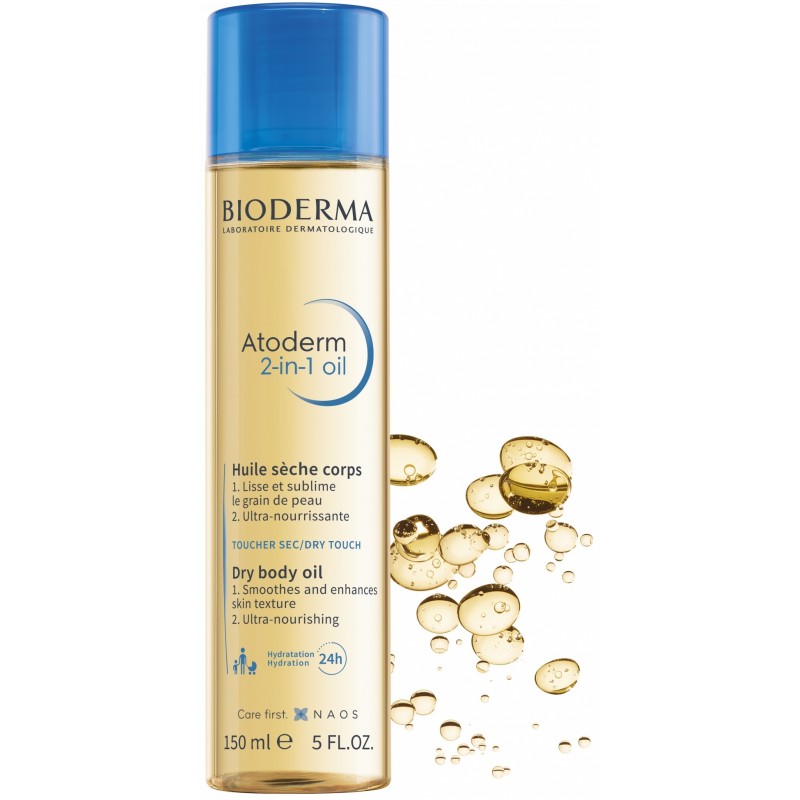 Bioderma Atoderm Huile Sèche Corps 2-en-1 150ml