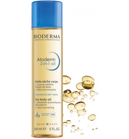 Bioderma Atoderm Huile Sèche Corps 2-en-1 150ml