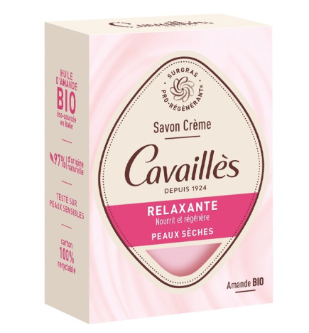 Cavaillès – savon crème relaxante, 100 g