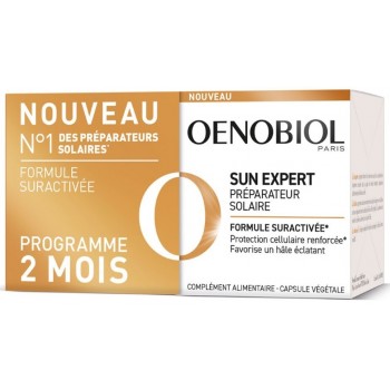 Préparateur Solaire 2x30 Capsules Sun Expert Oenobiol