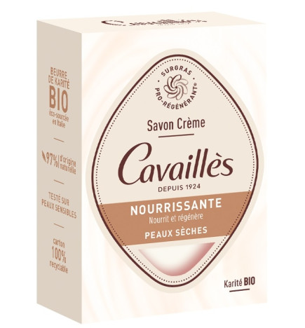 Cavaillès – savon crème nourrissante, 100 g