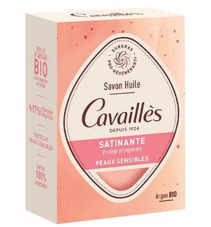 Cavaillès – savon huile satinante, 100 g