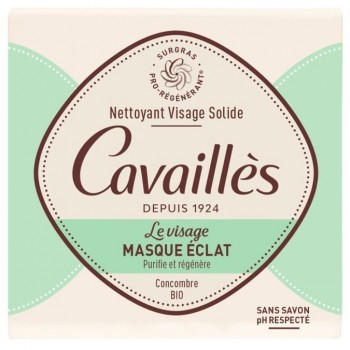 Rogé Cavaillès Nettoyant Visage Solide Masque Eclat 70g