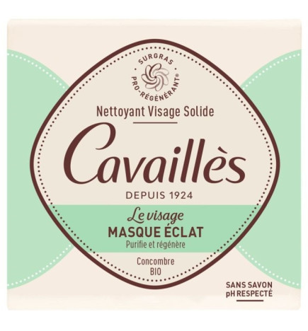 Rogé Cavaillès Nettoyant Visage Solide Masque Eclat 70g