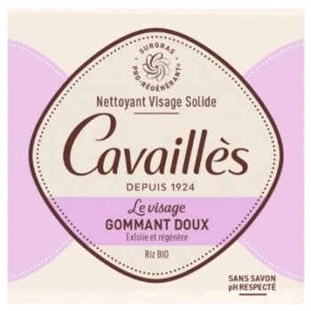 Rogé Cavaillès Nettoyant Visage Solide Gommant Doux 70g