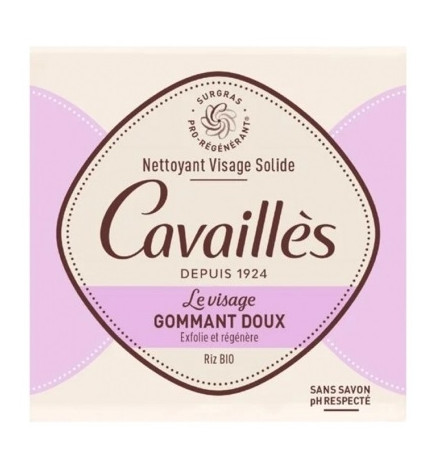 Rogé Cavaillès Nettoyant Visage Solide Gommant Doux 70g