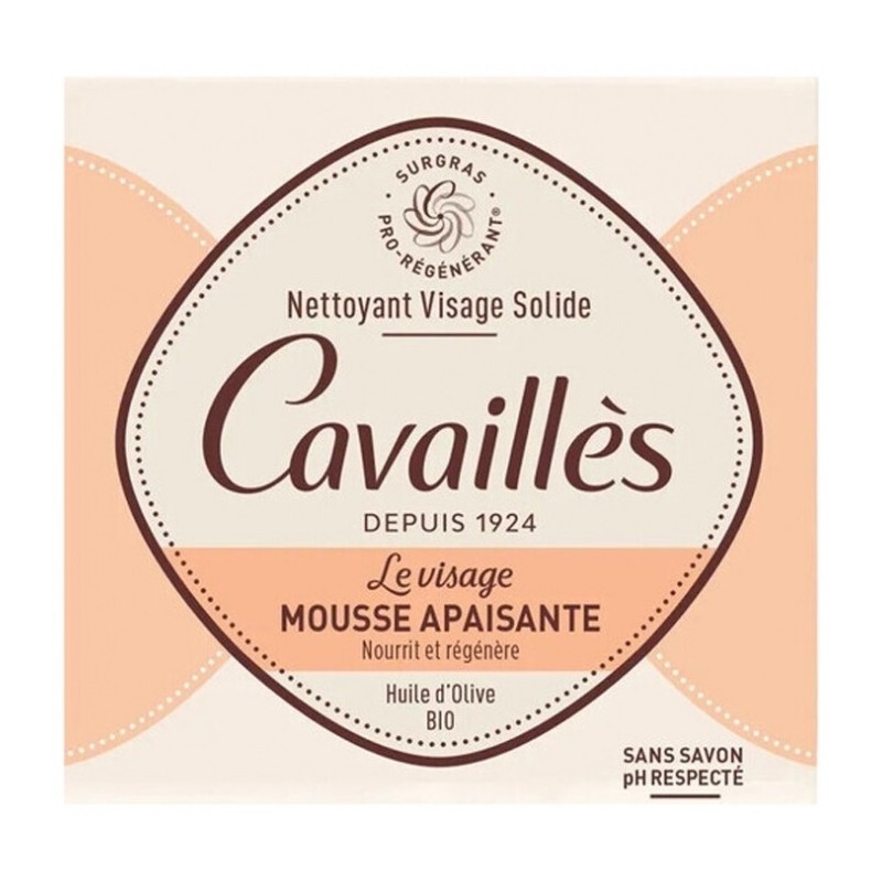 Rogé Cavaillès Nettoyant Visage Solide Mousse Apaisante 70g