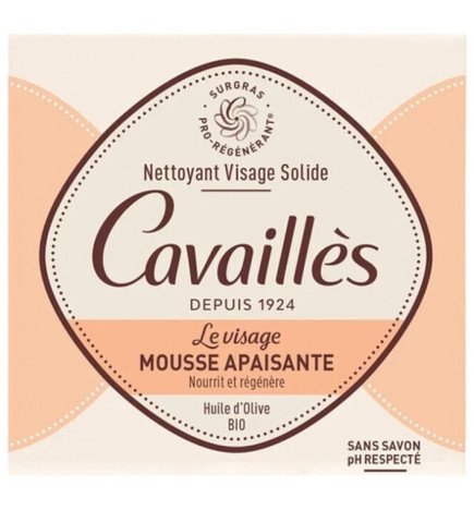 Rogé Cavaillès Nettoyant Visage Solide Mousse Apaisante 70g