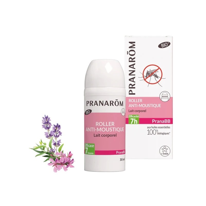 Pranarôm Roller Anti-Moustiques Bio 30ml