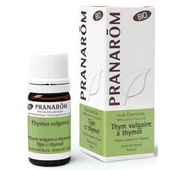 Pranarôm Huile Essentielle Thym Vulgaire à Thymol Bio 5ml