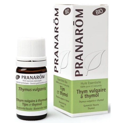 Pranarôm Huile Essentielle Thym Vulgaire à Thymol Bio 5ml