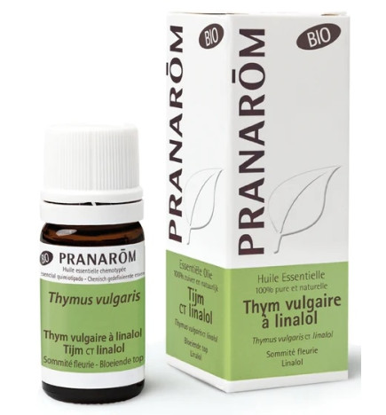 Pranarôm Huile Essentielle Thym Vulgaire à Linalol Bio 5ml