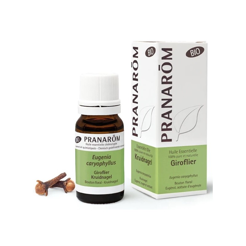 Pranarôm Huile Essentielle Giroflier Bio 10ml