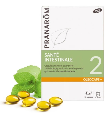 Pranarôm Oleocaps+ 2 Santé Intestinale Bio X30 Capsules