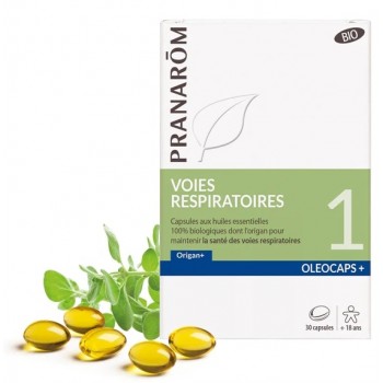 Pranarôm Oleocaps+ 1 Voies Respiratoires Bio X30 Capsules