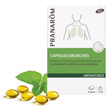 Pranarôm Capsules Bronches Bio X30