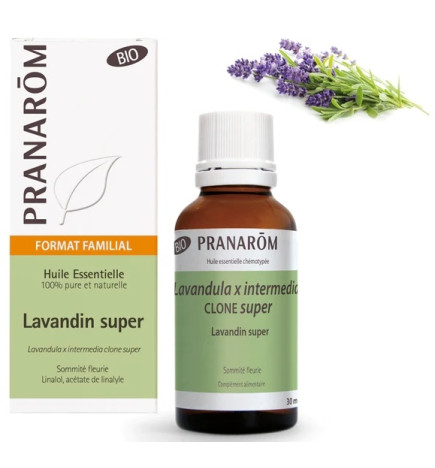 Pranarôm Huile Essentielle Lavandin Super Bio 30ml