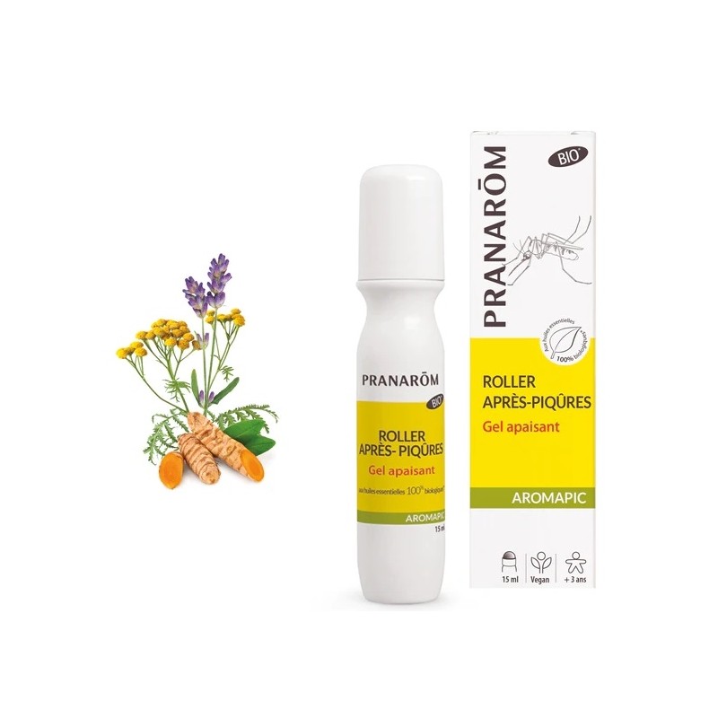 Pranarôm Roller Après-Piqûres Bio 15ml