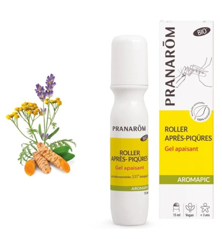 Pranarôm Roller Après-Piqûres Bio 15ml