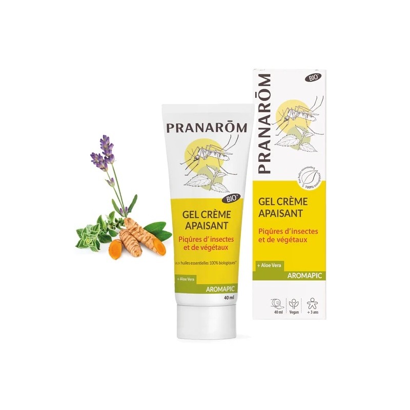 Pranarôm Aromapic Gel Crème Apaisant Bio 40ml