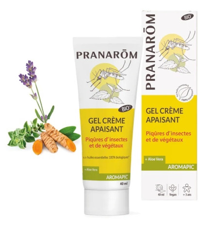 Pranarôm Aromapic Gel Crème Apaisant Bio 40ml