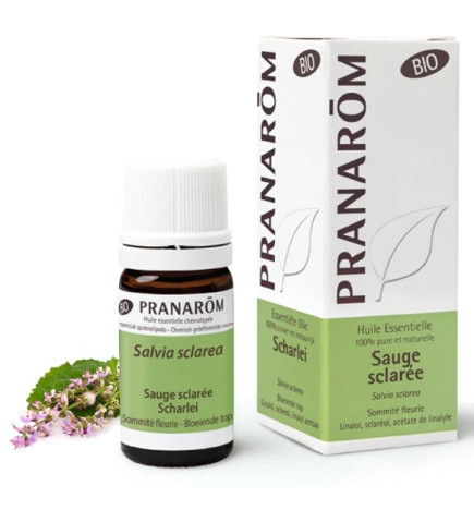Pranarôm Huile Essentielle Sauge Sclarée Bio 5ml