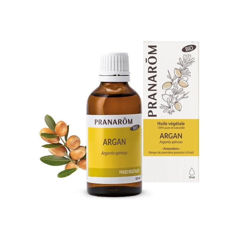 Pranarôm Huile Végétale Argan Bio 50ml