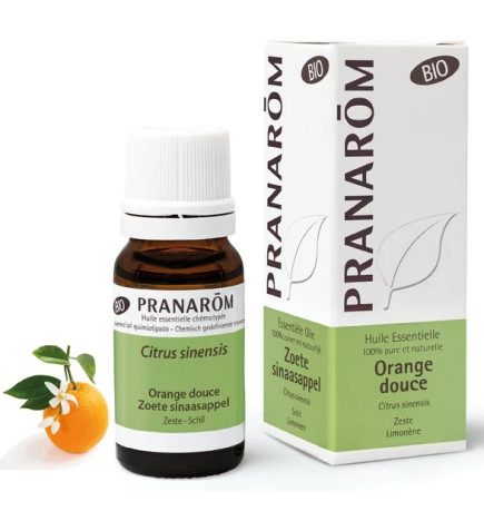 Pranarôm Huile Essentielle Orange Douce Bio 10ml