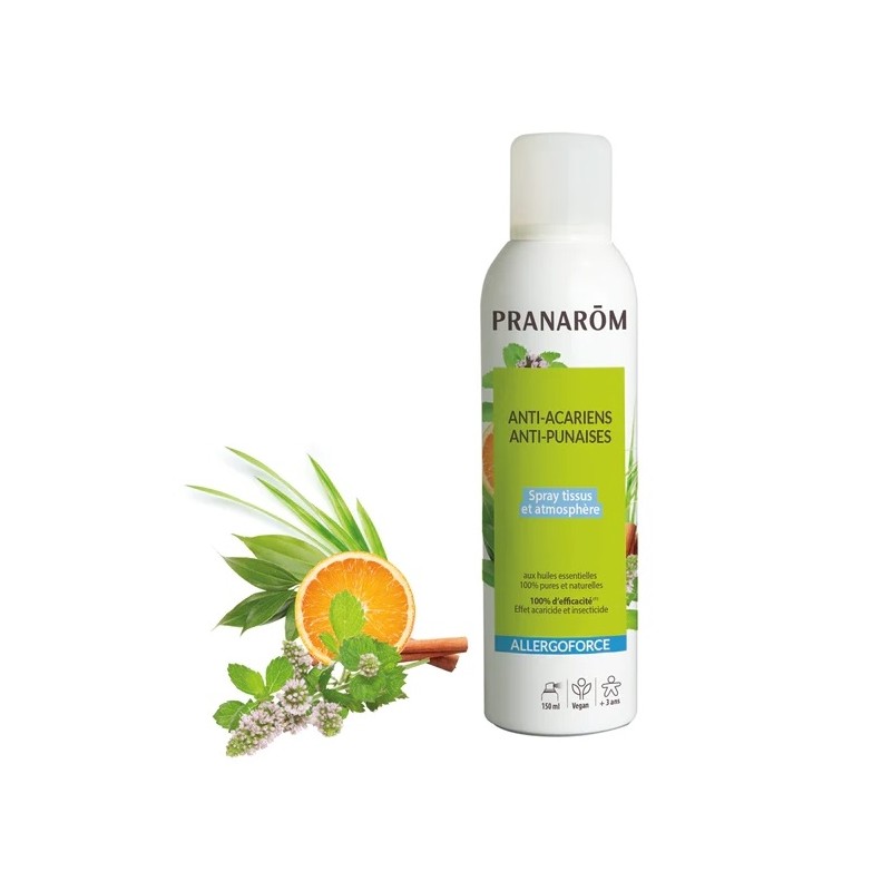 Pranarôm Allergoforce Spray Anti-acariens Anti-punaises 150ml