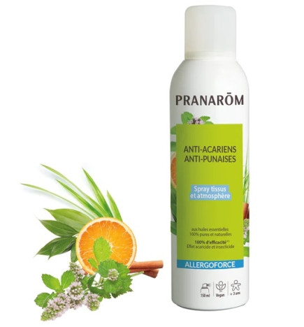 Pranarôm Allergoforce Spray Anti-acariens Anti-punaises 150ml