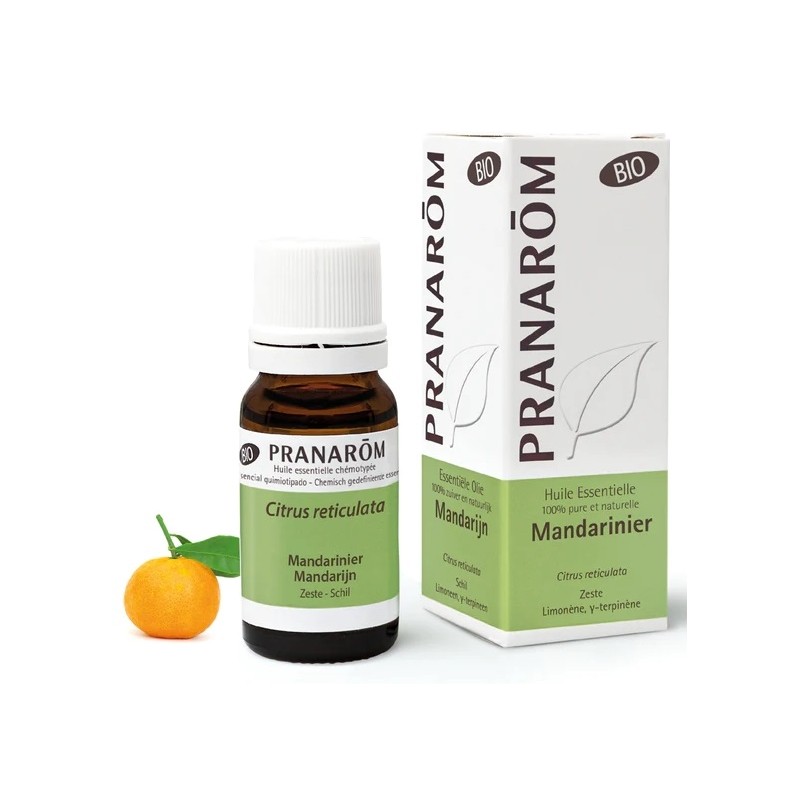 Pranarôm Huile Essentielle Mandarinier Bio 10ml