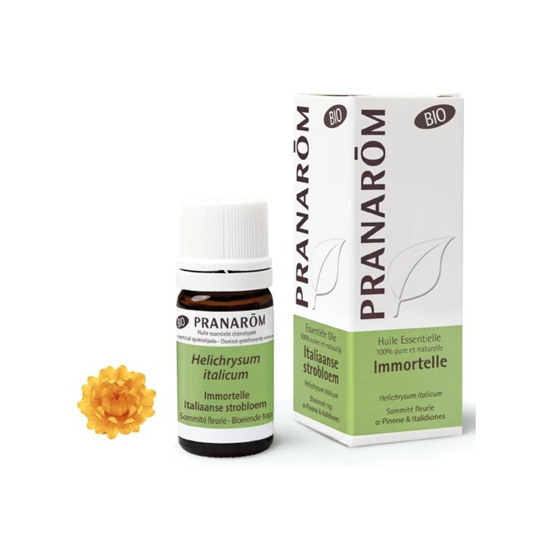 Pranarôm Huile Essentielle Immortelle Hélichryse Bio 5ml