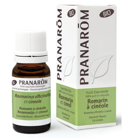Pranarôm Huile Essentielle Romarin à Cinéole Bio 10ml
