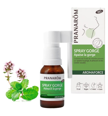Pranarôm Aromaforce Spray Gorge Bio 15ml
