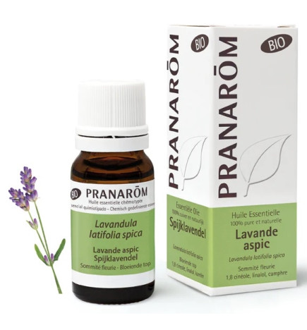 Pranarôm Huile Essentielle Lavande Aspic Bio 10ml