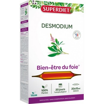 Supediet Desmodium 20 Ampoules De 15ml