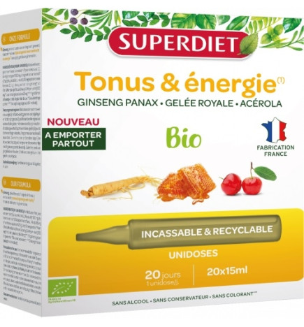 Superdiet Ginseng Gelee Royale Acerola Bio 300ml