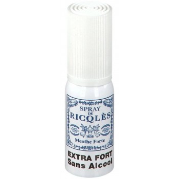 Ricqlès Spray Buccal Menthe Forte Sans Alcool 15ml