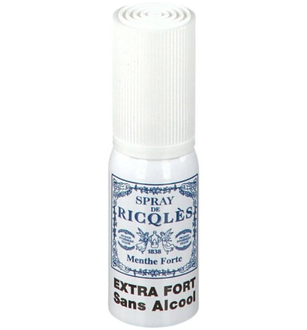 Ricqlès Spray Buccal Menthe Forte Sans Alcool 15ml