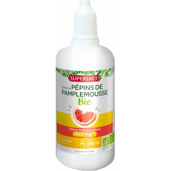 Superdiet Extrait de Pépins de Pamplemousse Bio 420g