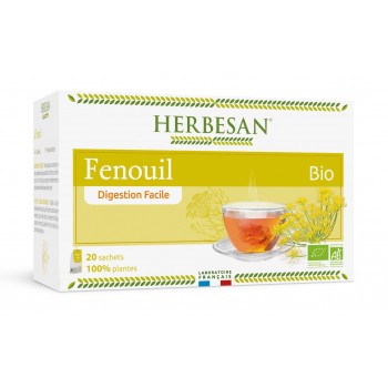 Herbesan Infusion Fenouil Bio 20 Sachets