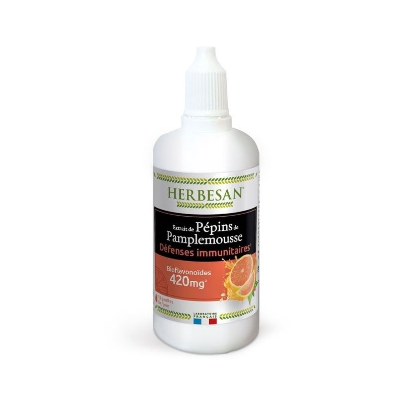 Herbesan Extrait de Pépins de Pamplemousse 100ml