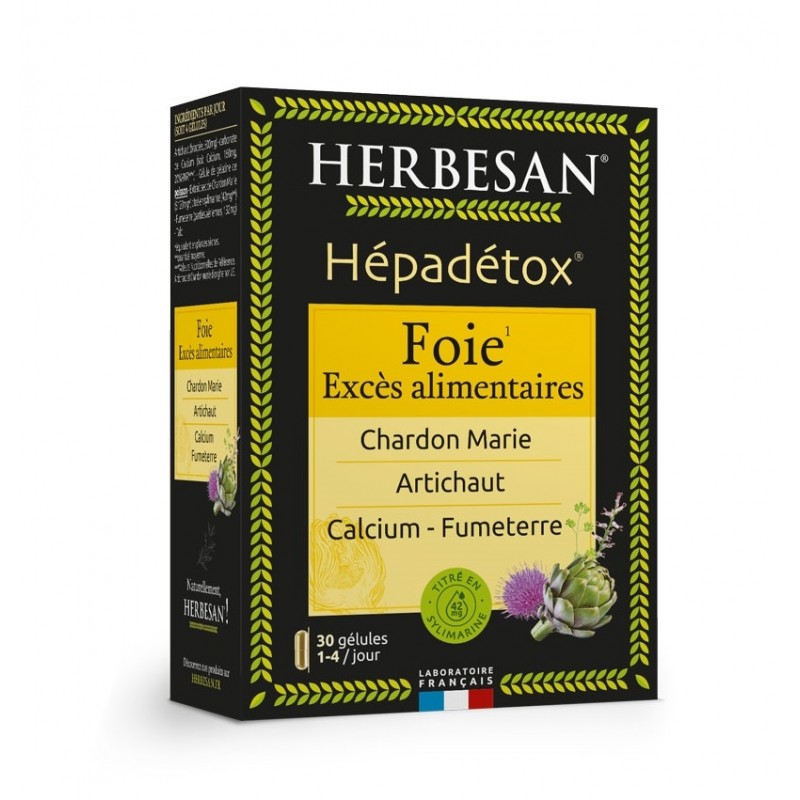 Herbesan Hépadétox x30 Gélules