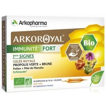 Arkopharma Arkoroyal Immunite Fort Bio 20 Ampoules