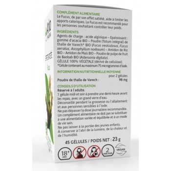 Arkopharma Arkogélules® BIO Fucus X150 gelules