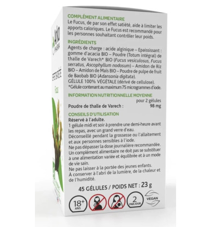 Arkogégules – Bio fucus, 150 gélules
