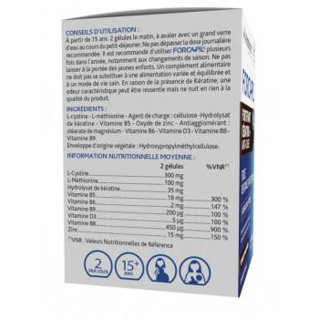Arkopharma Forcapil® Fortifiant Kératine X60 Gelules