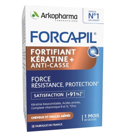 Arkopharma Forcapil® Fortifiant Kératine X60 Gelules