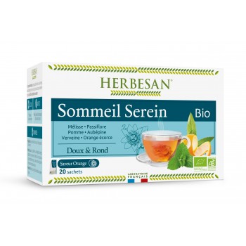 Herbesan Infusion Bio Sommeil Serein x20 Sachets