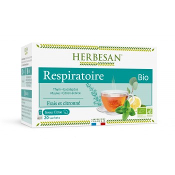 Herbesan Infusion Bio Respiratoire x20 Sachets